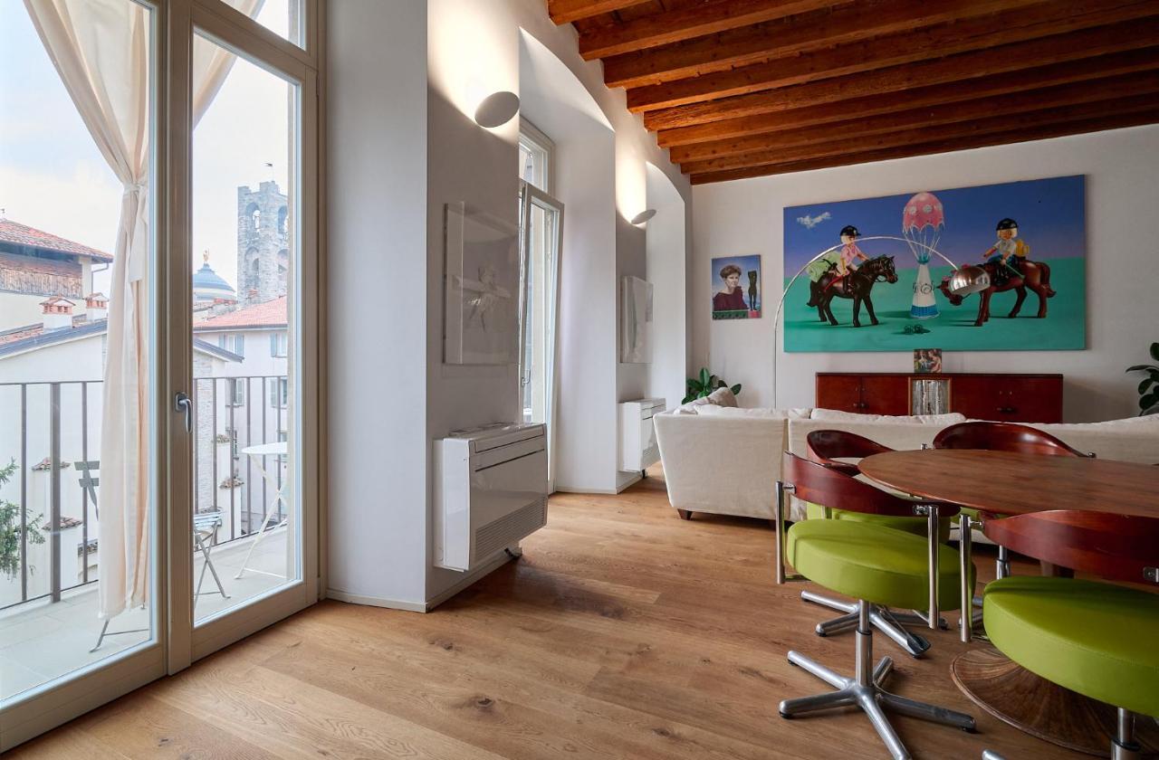 "Camera Con Vista" Bergamo Alta 외부 사진