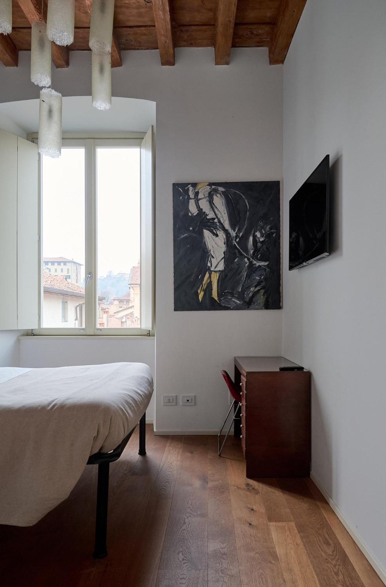 "Camera Con Vista" Bergamo Alta 외부 사진